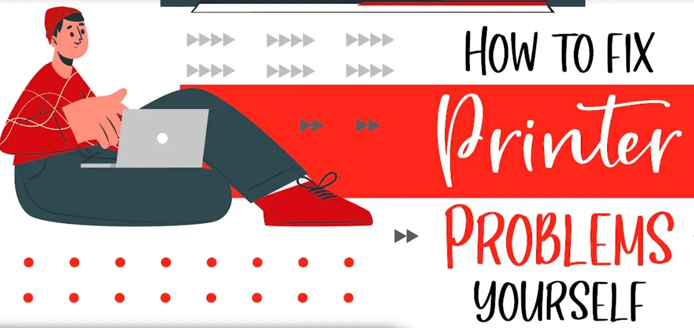 How To Fix Printer Problems Yourself - Infograph