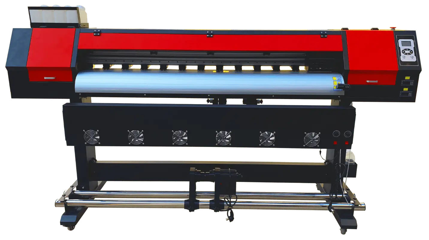 A picture of a wide-format printer